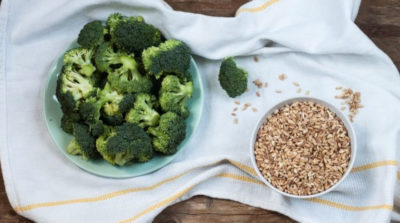 Orzotto con cannellini e broccoli